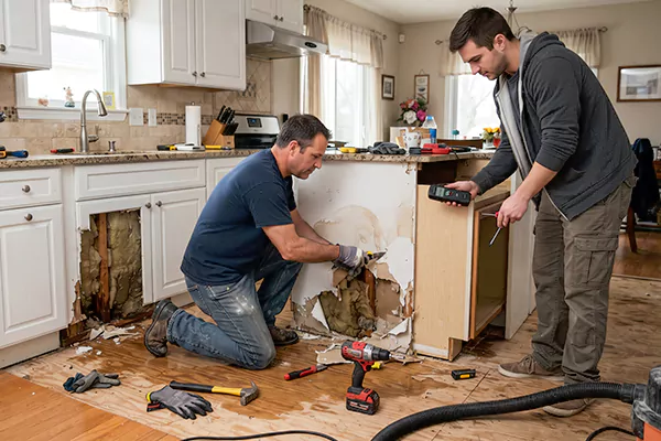 Kitchen Water Damage Repair Bountiful