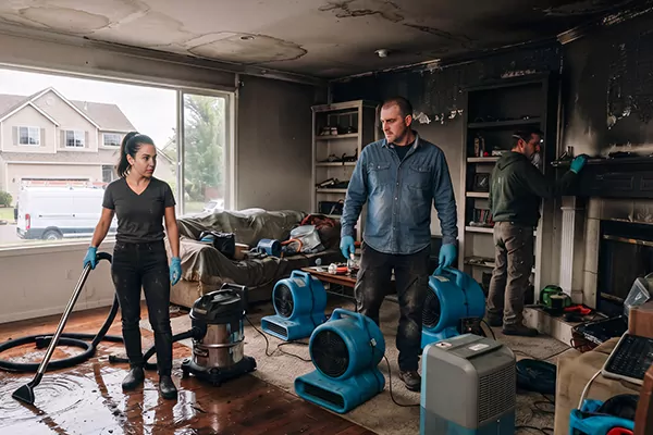 Smoke and Water Damage Restoration Bountiful