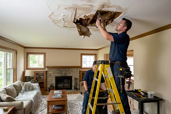 Water Damage Ceiling Repair Bountiful