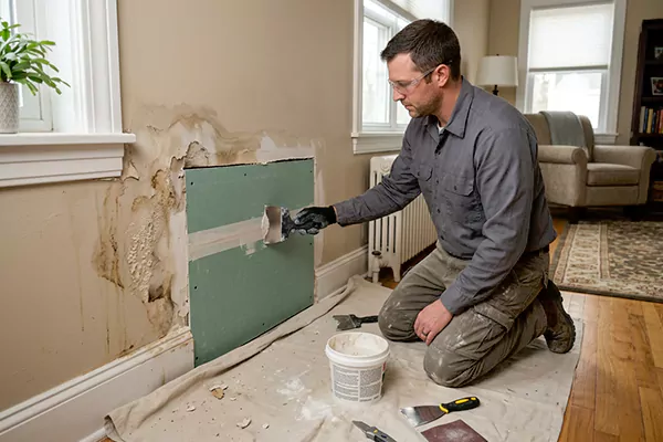 Water Damage Drywall Repair Bountiful