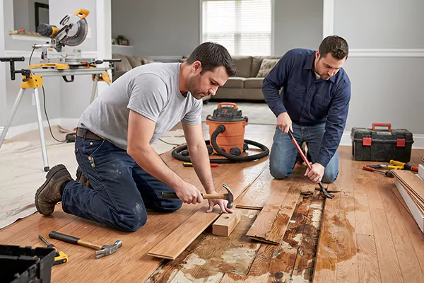 Water Damage Floor Repair Bountiful