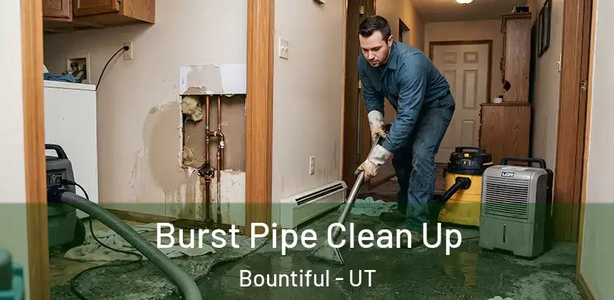  Burst Pipe Clean Up Bountiful - UT