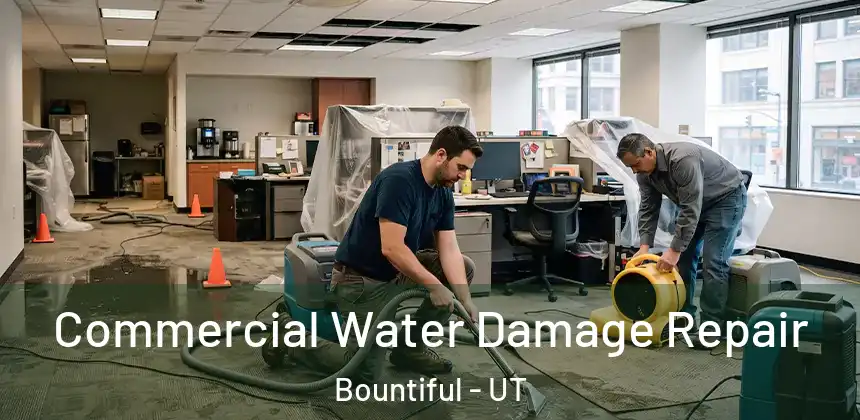 Commercial Water Damage Repair Bountiful - UT