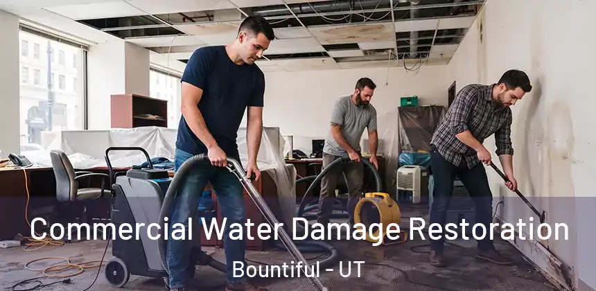 Commercial Water Damage Restoration Bountiful - UT