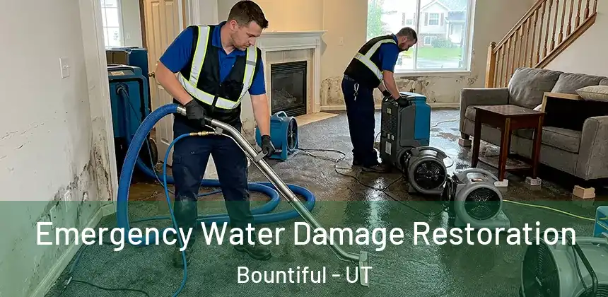 Emergency Water Damage Restoration Bountiful - UT