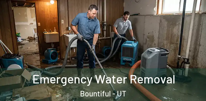  Emergency Water Removal Bountiful - UT