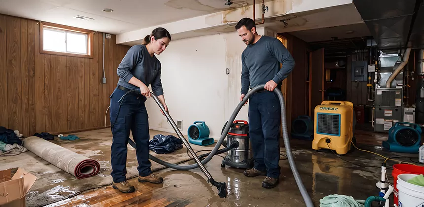 Frozen Pipe Burst Cleanup in Bountiful