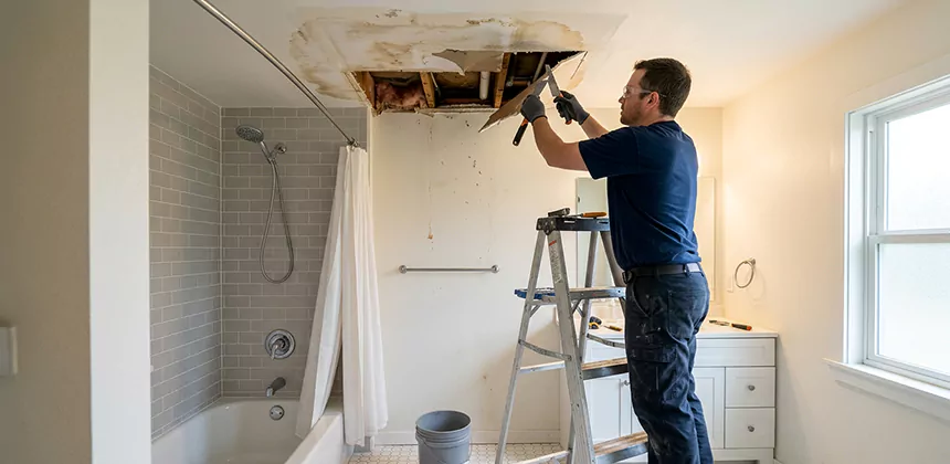 Bathroom Leak Ceiling Repair in Bountiful