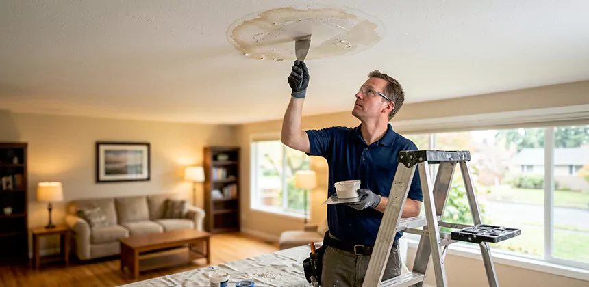 Ceiling Water Stain Repair in Bountiful