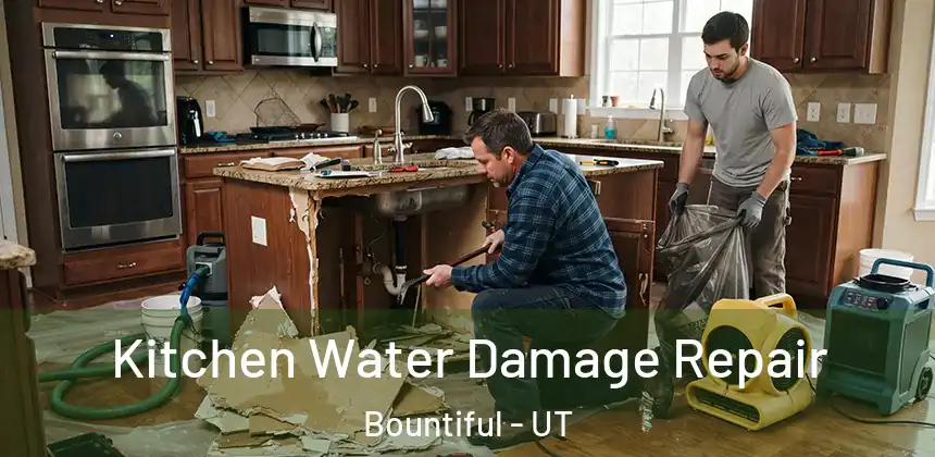  Kitchen Water Damage Repair Bountiful - UT